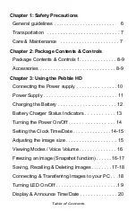 Preview for 4 page of ENHANCED VISION Pebble HD User Manual