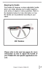 Preview for 21 page of ENHANCED VISION Pebble HD User Manual