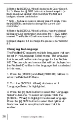 Preview for 26 page of ENHANCED VISION Pebble HD User Manual