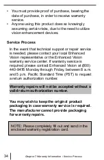 Preview for 34 page of ENHANCED VISION Pebble HD User Manual