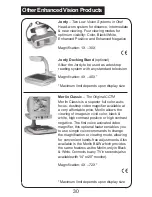 Preview for 30 page of ENHANCED VISION peddle User Manual