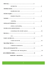 Preview for 3 page of Enke EVA User And Maintenance Handbook