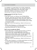 Preview for 101 page of Entar VV2185NWIT Instructions For Use Manual