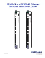 Enterasys 6E308-24 Installation Manual preview