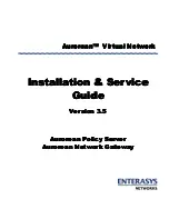 Enterasys ANG-1000 Installation & Service Manual preview