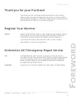 Preview for 3 page of Enthermics EC770L Operator'S Manual