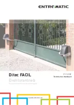 Preview for 63 page of Entrematic Ditec FACIL Technical Manual