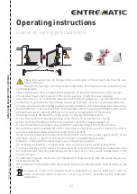 Preview for 31 page of Entrematic Ditec LUXO Series Technical Manual