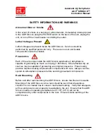 Preview for 2 page of Environmental Technology ADH Sirocco Instruction Manual