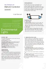 Preview for 1 page of EnvironmentalLights.com rgb-mini-BT User Manual