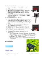 Preview for 6 page of EnvironmentalLights.com solar-panel-1200-mah Manual