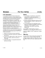 Preview for 2 page of Envision EN-980e User Manual