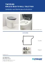 enware TWYFORD Series Installation And Maintenance Instructions Manual preview