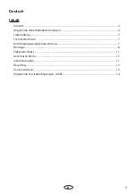 Preview for 3 page of EOS EmoTec LSG 09R Assembly And Operating Instruction