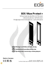 EOS Vitae protect+ Assembly And Operating Instruction preview