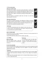 Preview for 15 page of EP Equipment IMOW ICE251 Operation Manual