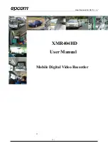 Preview for 1 page of Epcom XMR404HD User Manual