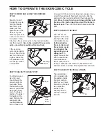 Preview for 8 page of Epic 300 U Bike User Manual