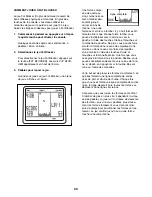 Preview for 20 page of Epic 790 Hr Elliptical (French) Manuel De L'Utilisateur