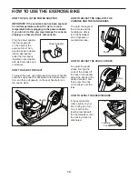 Preview for 14 page of Epic A17r Bike User Manual