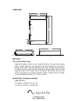 Preview for 12 page of Episode ECA-70VMINI-60W Installation Manual