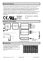 Preview for 6 page of EPLAX Vero Power Trivolt PK60 Series Operating And Safety Instructions Manual