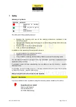 Preview for 5 page of Epple Maschinen SBS 32 400 V User Manual