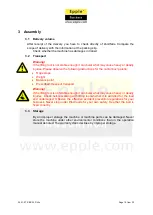 Preview for 19 page of Epple Maschinen SBS 32 400 V User Manual