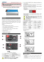 Preview for 1 page of Epsolar EPEVER IPower IP350 series Manual