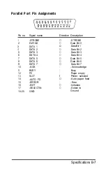 Preview for 151 page of Epson 10020 User Manual