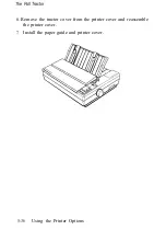 Preview for 160 page of Epson 1010 User Manual