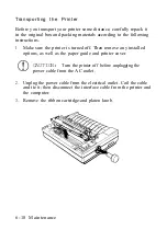 Preview for 180 page of Epson 1010 User Manual