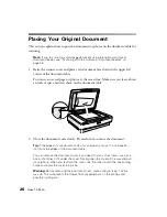 Preview for 20 page of Epson 15000 - GT - Flatbed Scanner User Manual