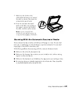 Preview for 45 page of Epson 15000 - GT - Flatbed Scanner User Manual