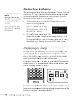 Preview for 18 page of Epson 1810p - PowerLite XGA LCD Projector User Manual