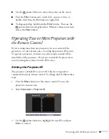 Preview for 33 page of Epson 1810p - PowerLite XGA LCD Projector User Manual