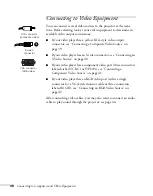 Preview for 38 page of Epson 1810p - PowerLite XGA LCD Projector User Manual