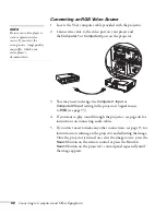 Preview for 42 page of Epson 1810p - PowerLite XGA LCD Projector User Manual