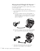Preview for 44 page of Epson 1810p - PowerLite XGA LCD Projector User Manual