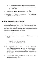 Preview for 46 page of Epson 20020, 20040 User Manual