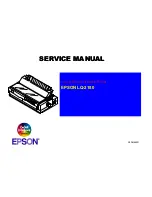 Epson 2180 - LQ B/W Dot-matrix Printer Service Manual preview