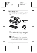 Preview for 20 page of Epson 24-PIN DOT MATRIX PRINTER LQ-680PRO User Manual