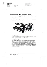 Preview for 40 page of Epson 24-PIN DOT MATRIX PRINTER LQ-680PRO User Manual