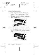 Preview for 138 page of Epson 24-PIN DOT MATRIX PRINTER LQ-680PRO User Manual