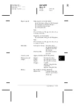 Preview for 147 page of Epson 24-PIN DOT MATRIX PRINTER LQ-680PRO User Manual