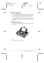 Preview for 17 page of Epson 24-Pin User Manual