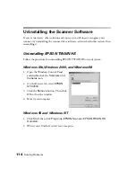 Preview for 120 page of Epson 30000 - GT - Flatbed Scanner User Manual