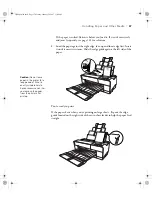 Preview for 37 page of Epson 3800 - Stylus Pro Color Inkjet Printer Printer Manual