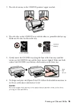 Preview for 15 page of Epson 50 - Artisan 50 - Printer Quick Manual