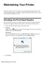 Preview for 16 page of Epson 50 - Artisan 50 - Printer Quick Manual